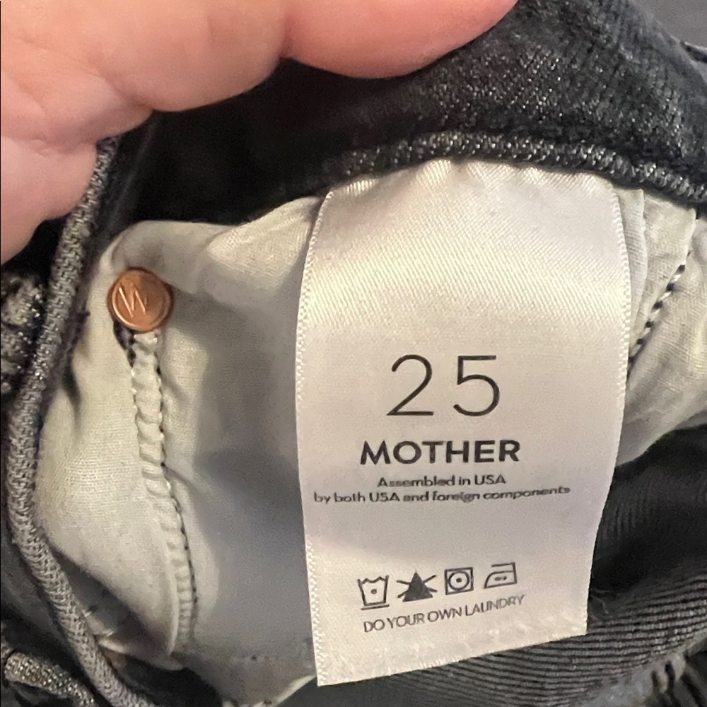 Mother The Tomcat Ankle Fray Jeans in Wanted! Size 25 NWOT - Picture 11 of 11